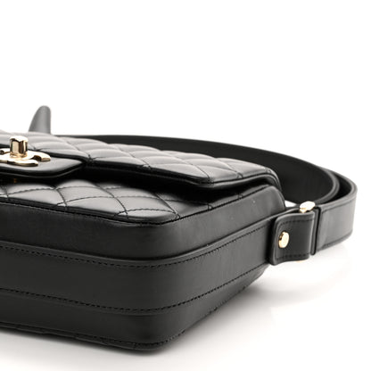 Chanel Calfskin Quilted Bolero De Chanel Flap Bag Black 10 of 10