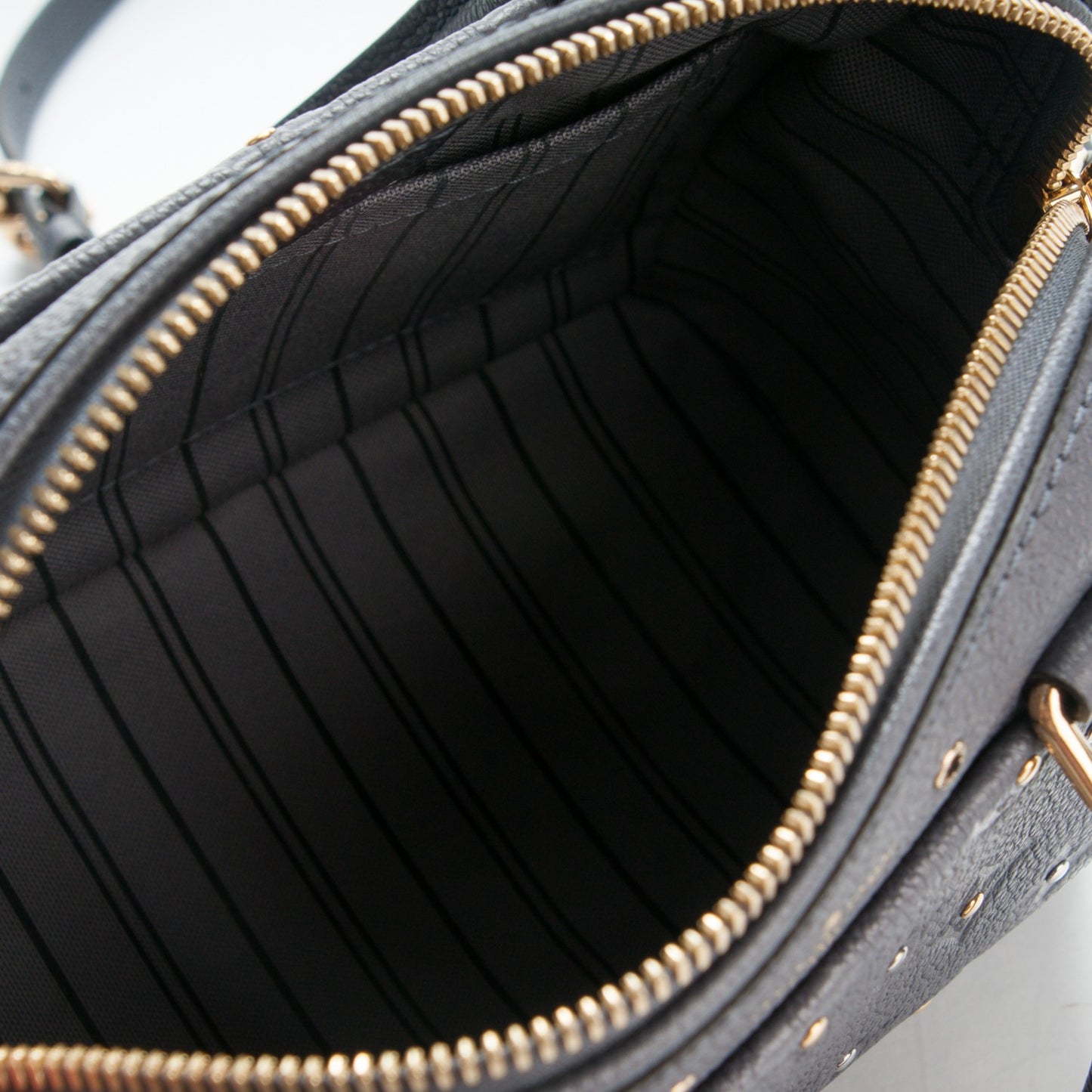 Empreinte Studded Speedy Bandouliere 20 Gris Silver