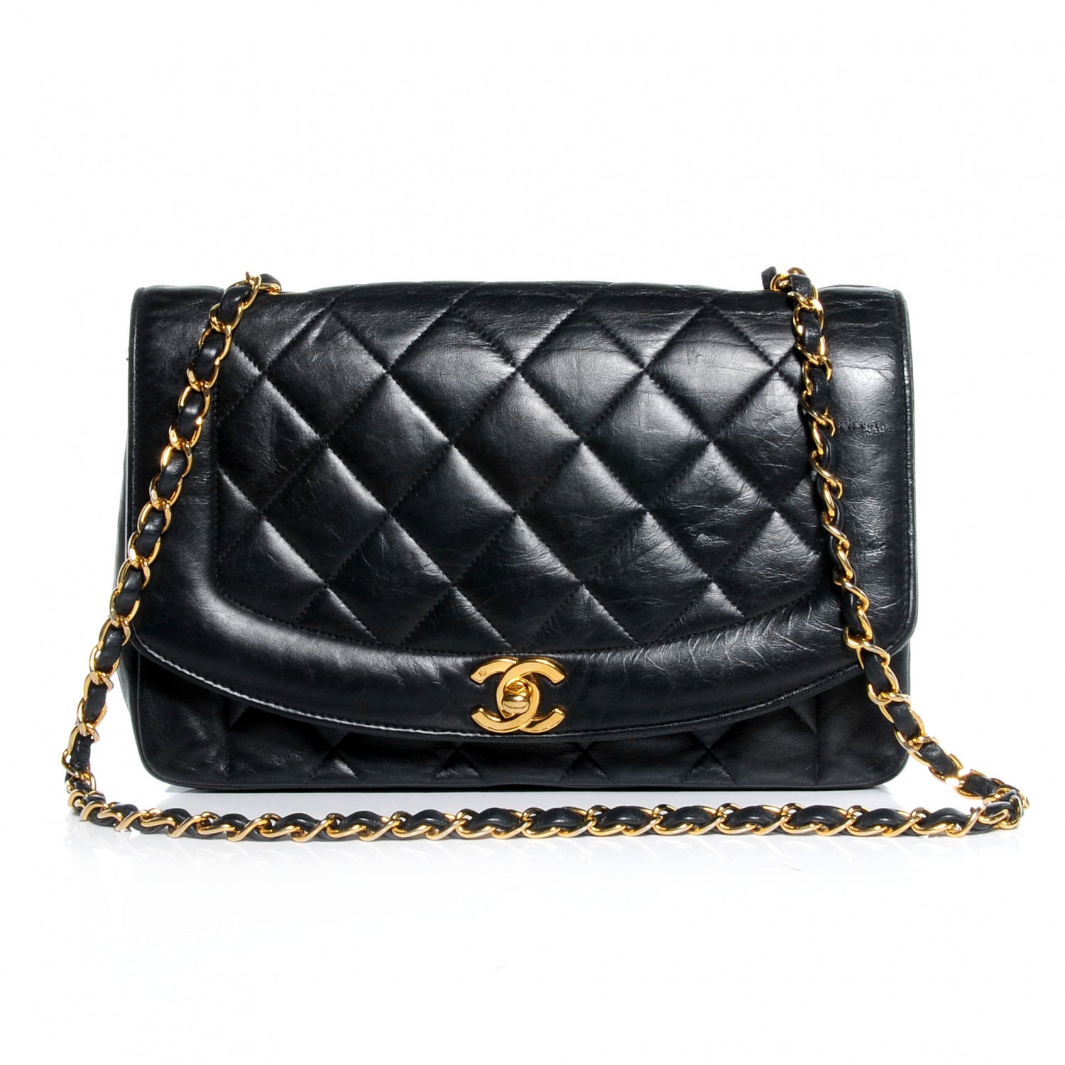 Chanel Lambskin Medium Single Flap Black 1 of 9