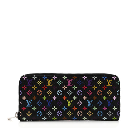 Louis Vuitton LV X TM Monogram Multicolor Clemence Wallet Black 1 of 6