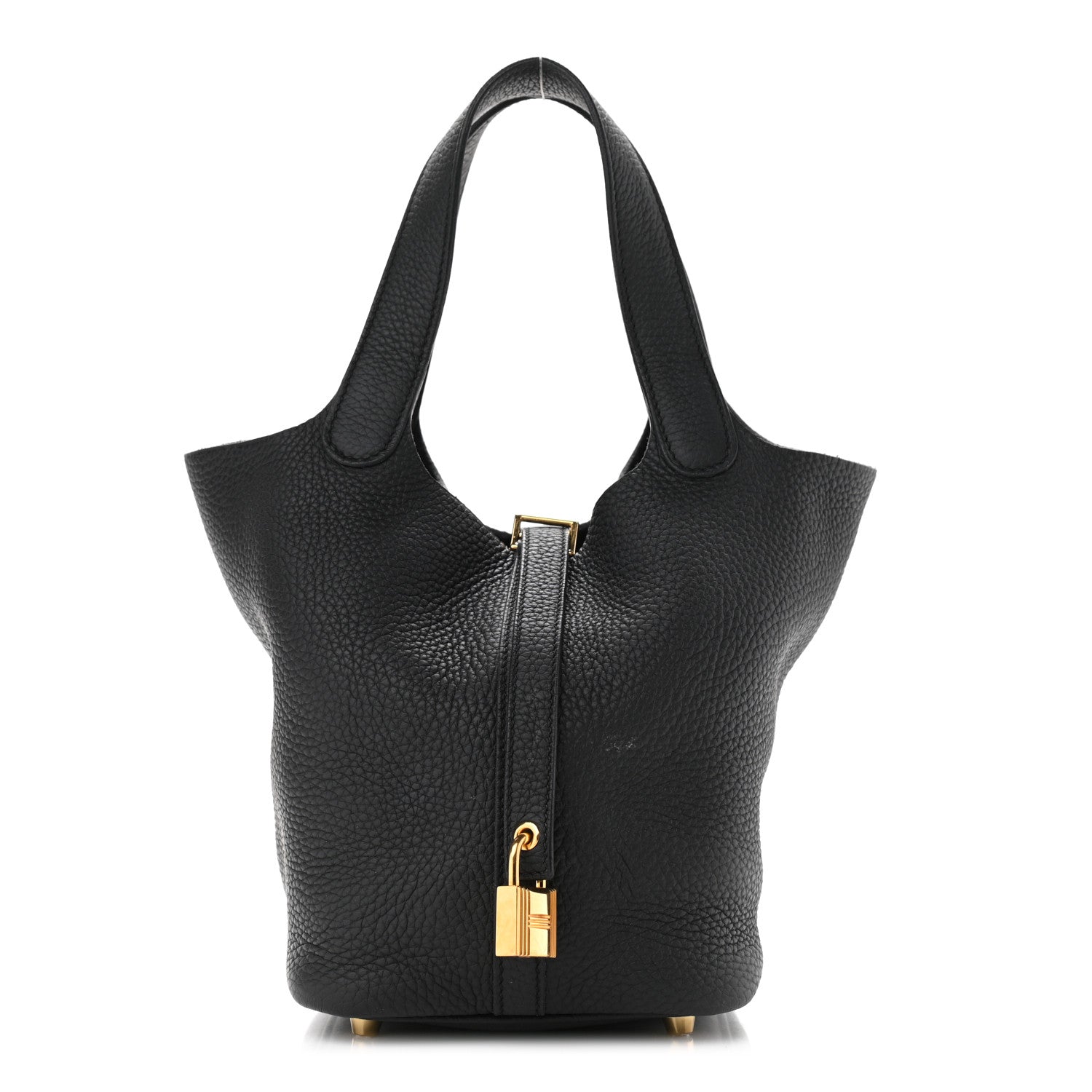 Hermes Taurillon Clemence Picotin Lock 18 PM Black 1 of 14