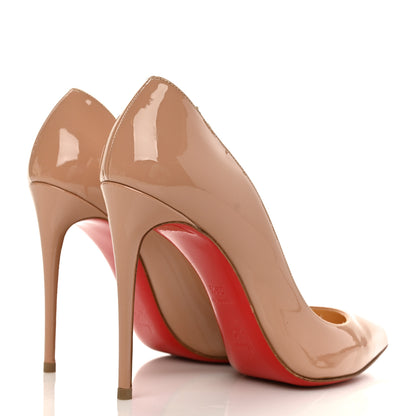 Christian Louboutin Patent Pigalle Follies 100 Pumps 36.5 Nude 4 of 9
