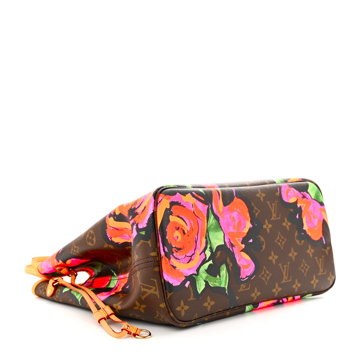 Louis Vuitton Monogram Roses Neverfull MM 4 of 9