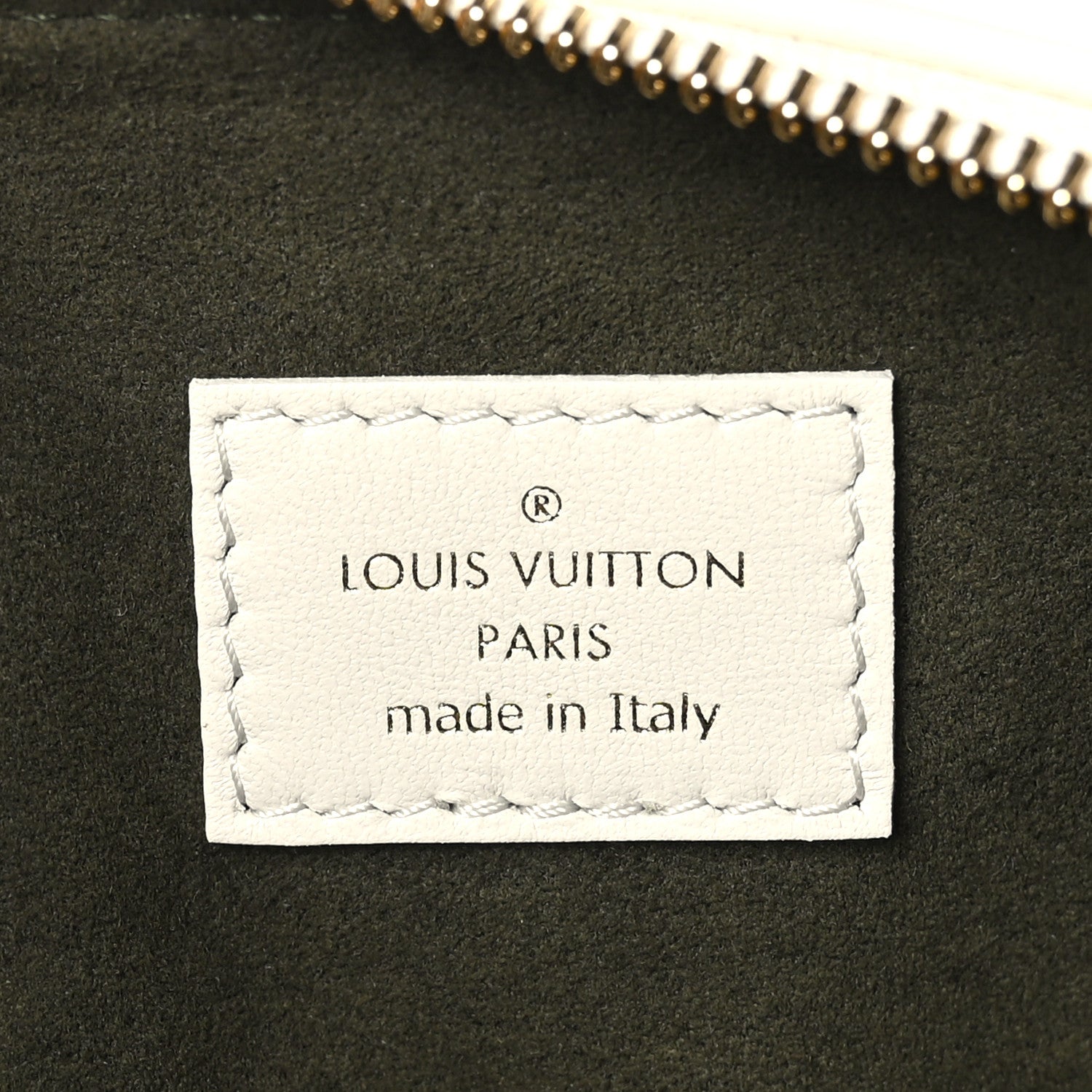 Louis Vuitton Lambskin Embossed Monogram Coussin PM Cream 8 of 10