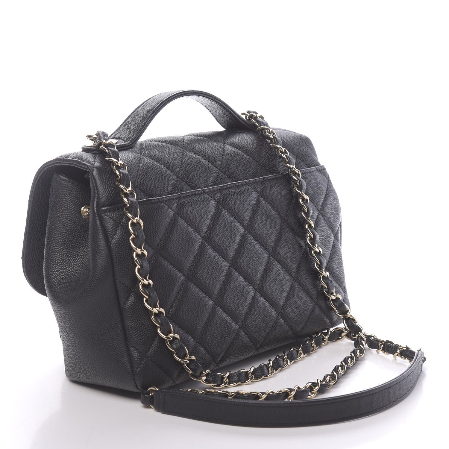 Chanel Caviar Quilted Medium Business Affinity Flap Black 3 of 12