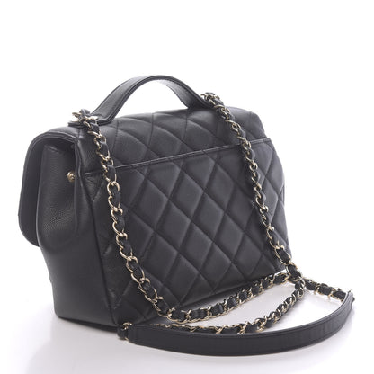 Chanel Caviar Quilted Medium Business Affinity Flap Black 3 of 12