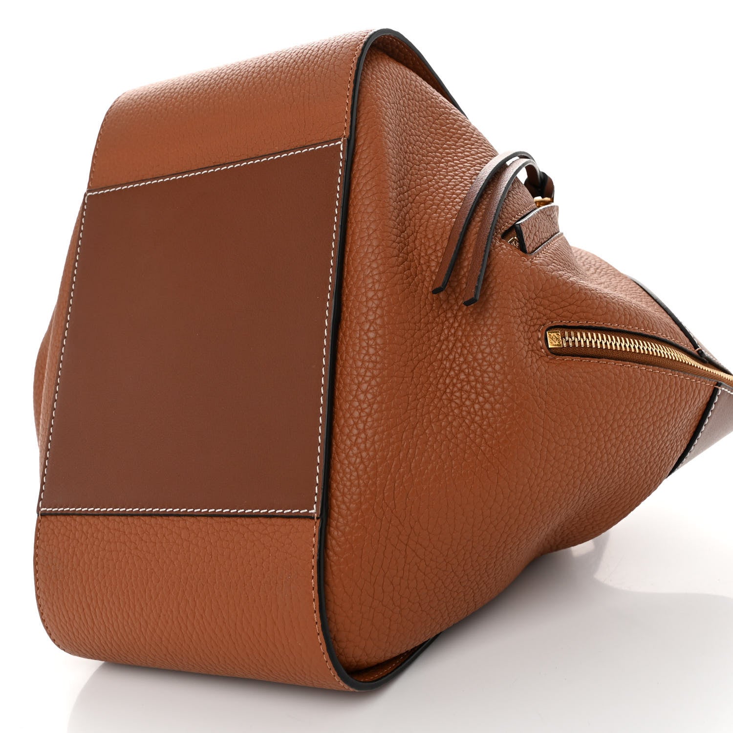 Loewe Grained Calfskin Small Hammock Shoulder Bag Tan 10 of 10