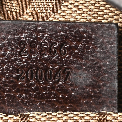 Gucci Monogram Web Belt Bag Dark Brown 7 of 10