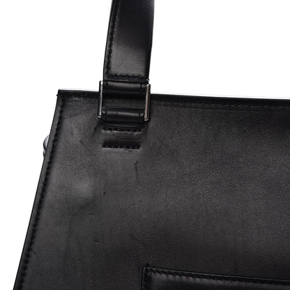 Celine Calfskin Medium Bi-Color Edge Shoulder Bag Almond 8 of 11