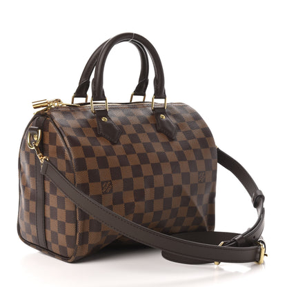 Louis Vuitton Damier Ebene Speedy Bandouliere 25 4 of 13
