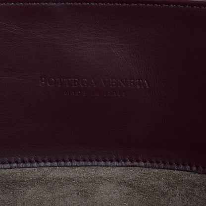 Bottega Veneta Light Calf Intrecciato Roma Bag Aubergine 6 of 8