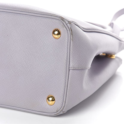 Prada Saffiano Small Galleria Double Zip Tote Glicine 8 of 13