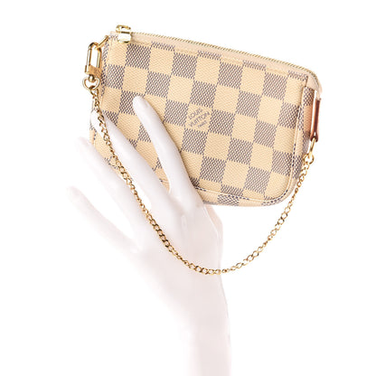 Louis Vuitton Damier Azur Mini Pochette Accessories 2 of 7