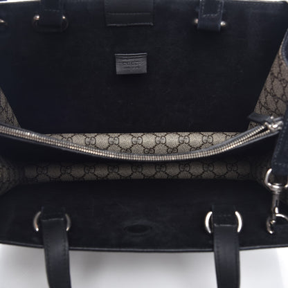 Gucci GG Supreme Monogram Dionysus Tote Beige Black 5 of 9