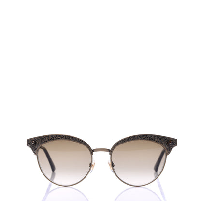 Gucci Metal Tiger GG0220S Sunglasses Antique Gold 2 of 8