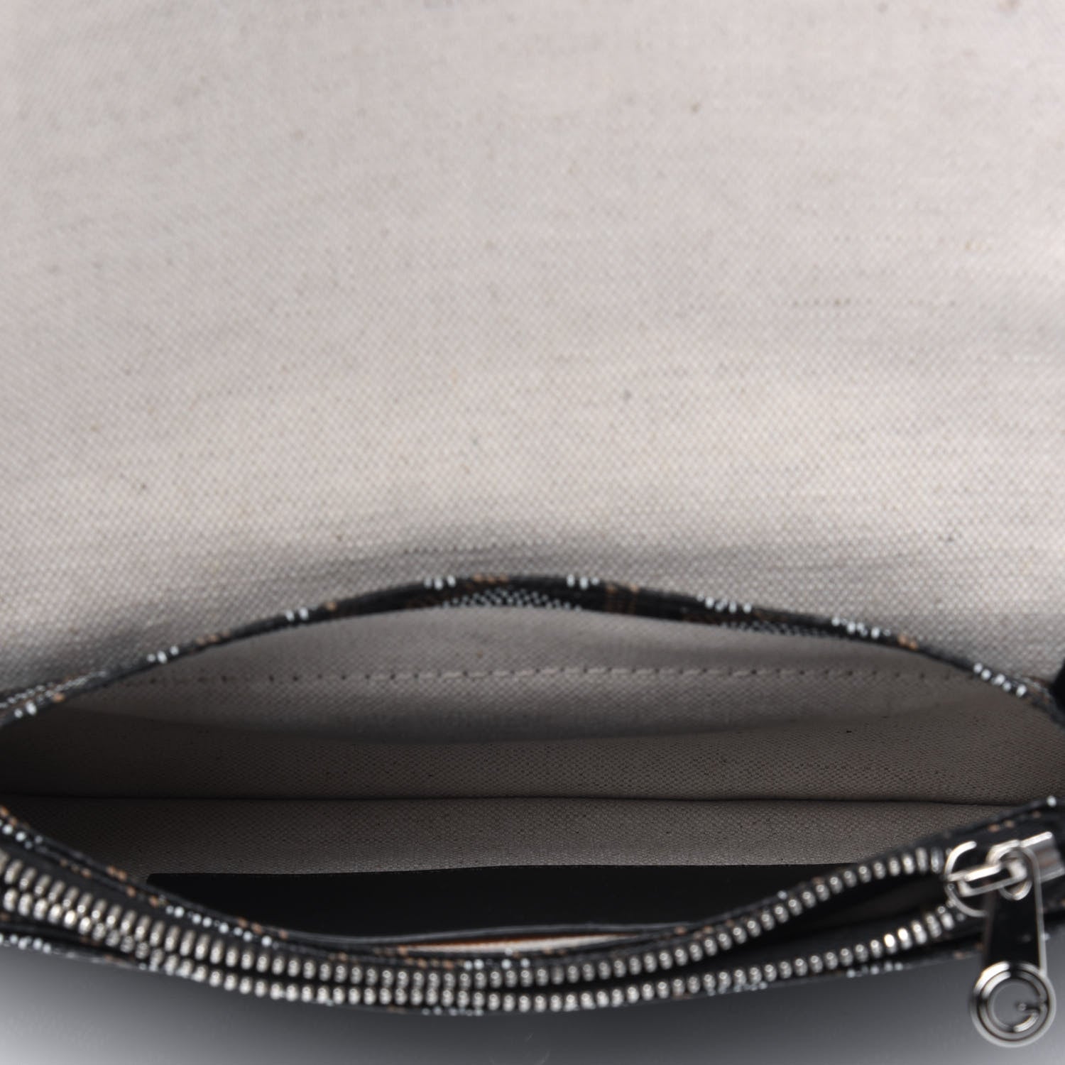 Goyard Goyardine Plumet Wallet Clutch Black 3 of 4