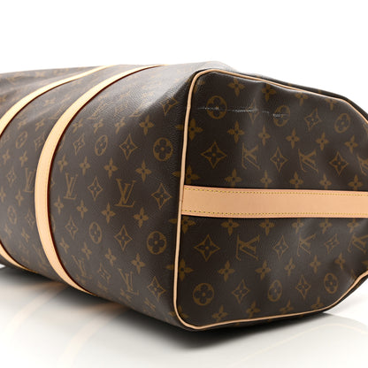 Louis Vuitton Monogram Keepall Bandouliere 50 9 of 10