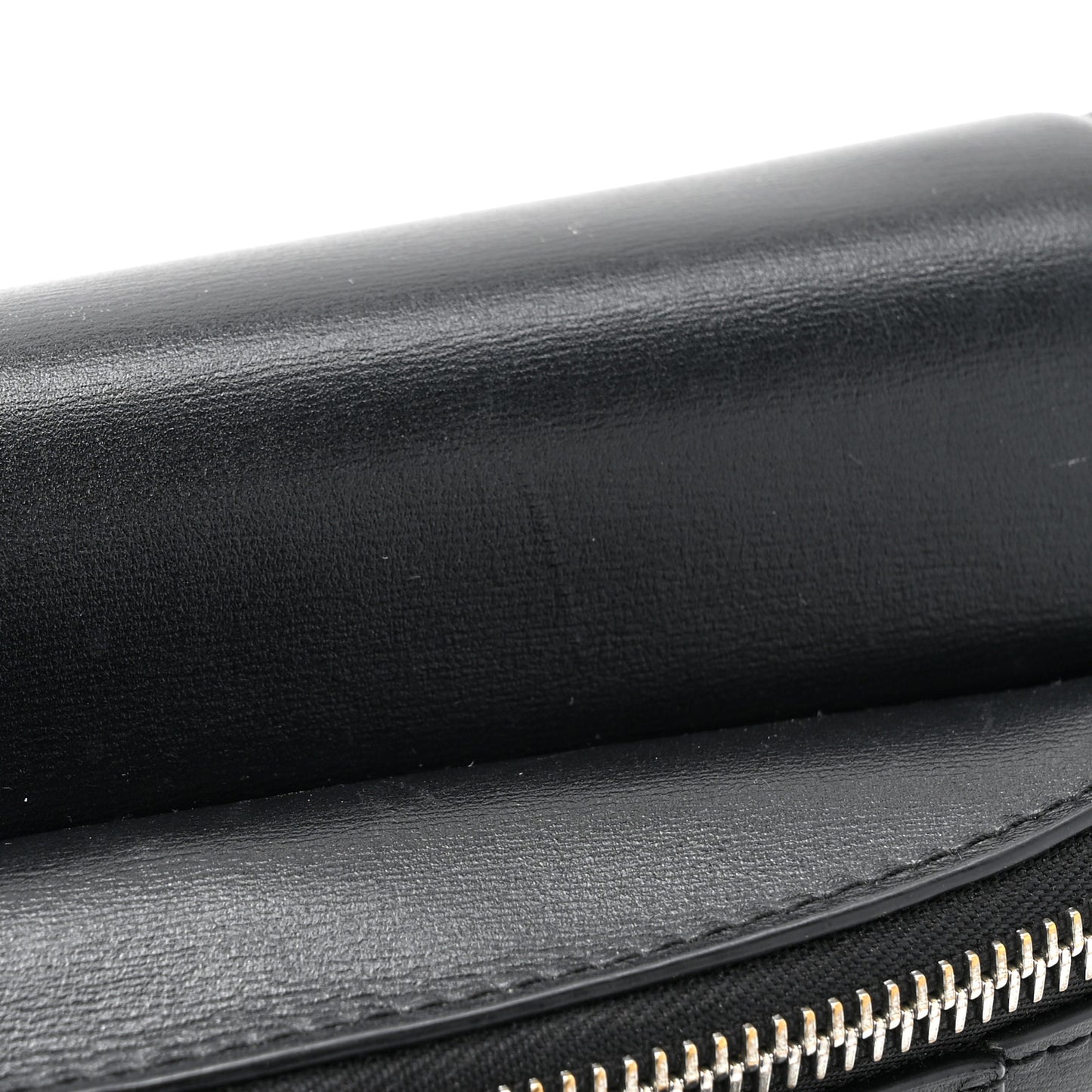 Lambskin Attica Chain Crossbody Bag Black