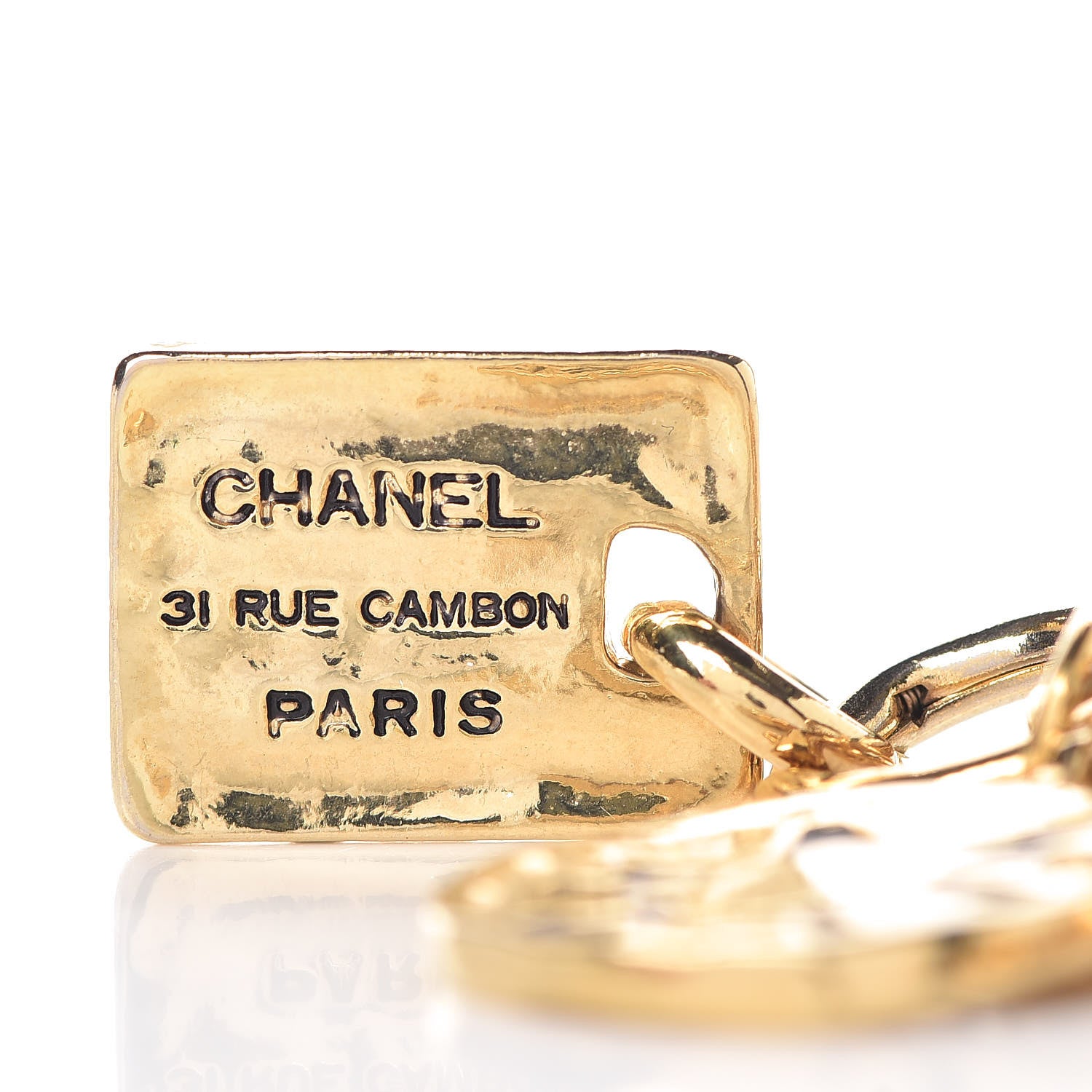 Chanel CC Chain Bracelet Gold 4 of 4