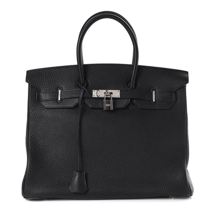 Hermes Togo Birkin 35 Black 1 of 34