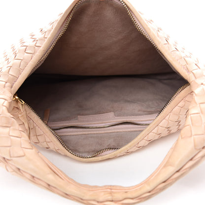 Bottega Veneta Nappa Intrecciato Medium Veneta Hobo Flamingo 6 of 12