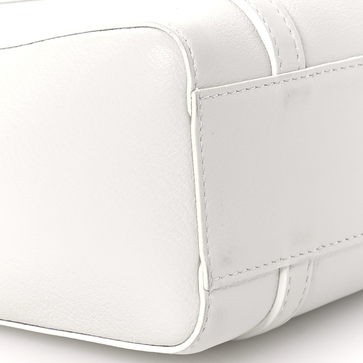 Smooth Calfskin Double Sided XXS Everyday Tote White Light Black