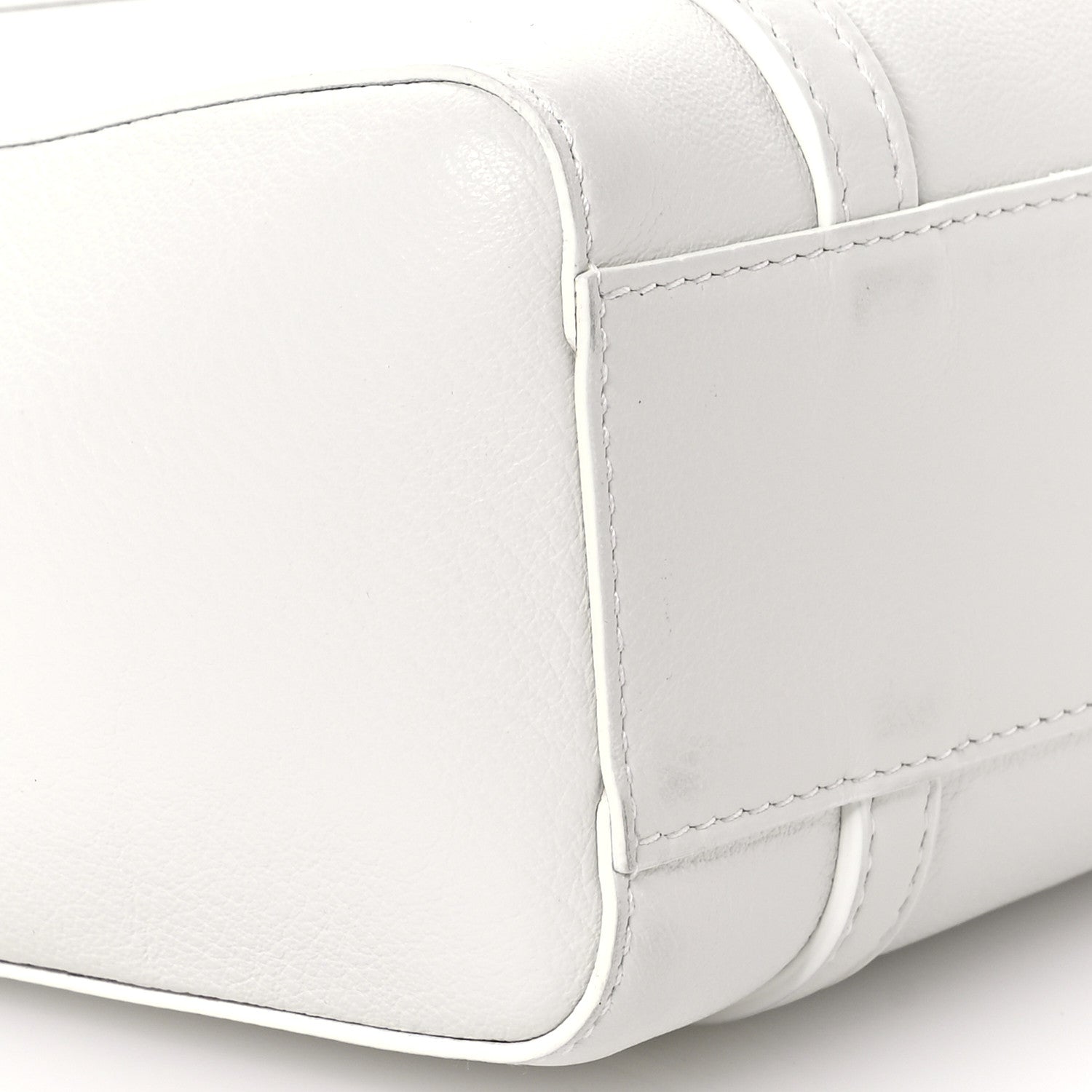 Balenciaga Smooth Calfskin Double Sided XXS Everyday Tote White Light Black 8 of 9