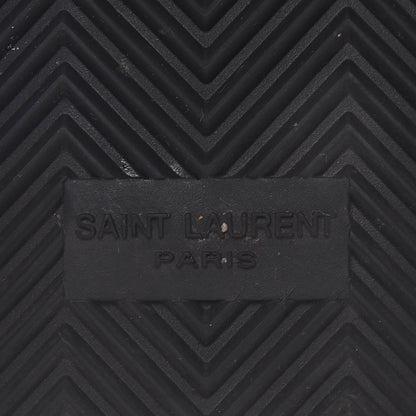 Saint Laurent Lambskin Joan Slide Sandals 38 Nude 8 of 12