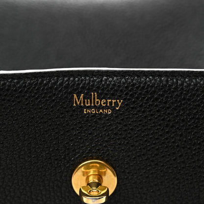 Mulberry Small Classic Grain Bayswater Black 6 of 14