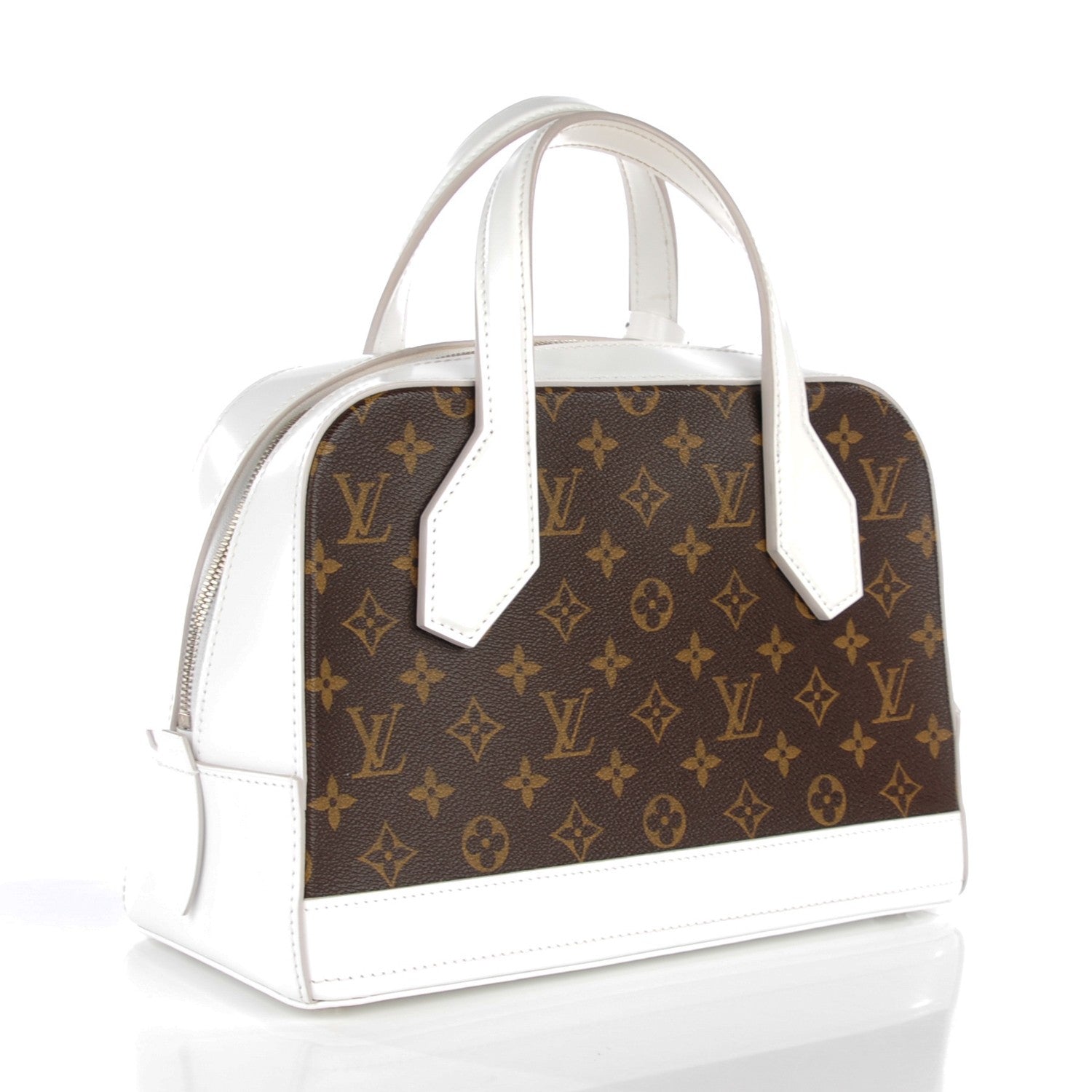 Louis Vuitton Monogram Dora PM White 3 of 8