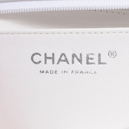 Chanel Caviar Quilted Mini Square Flap White 7 of 8