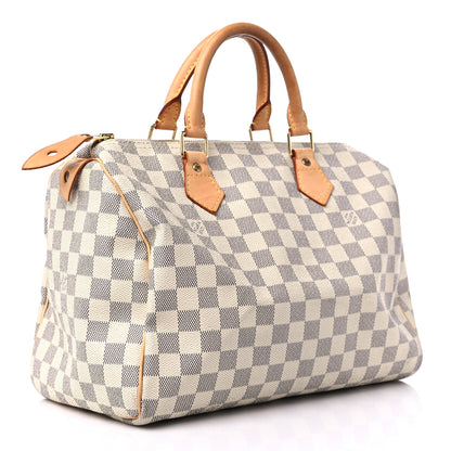 Louis Vuitton Damier Azur Speedy 30 3 of 18