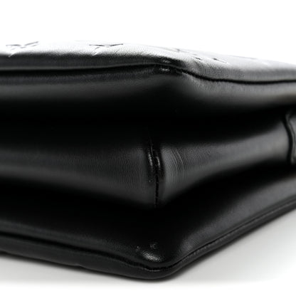 Louis Vuitton Lambskin Embossed Monogram Coussin BB Black 9 of 9