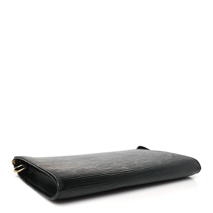 Louis Vuitton Epi Pochette Accessories 24 Black 4 of 9