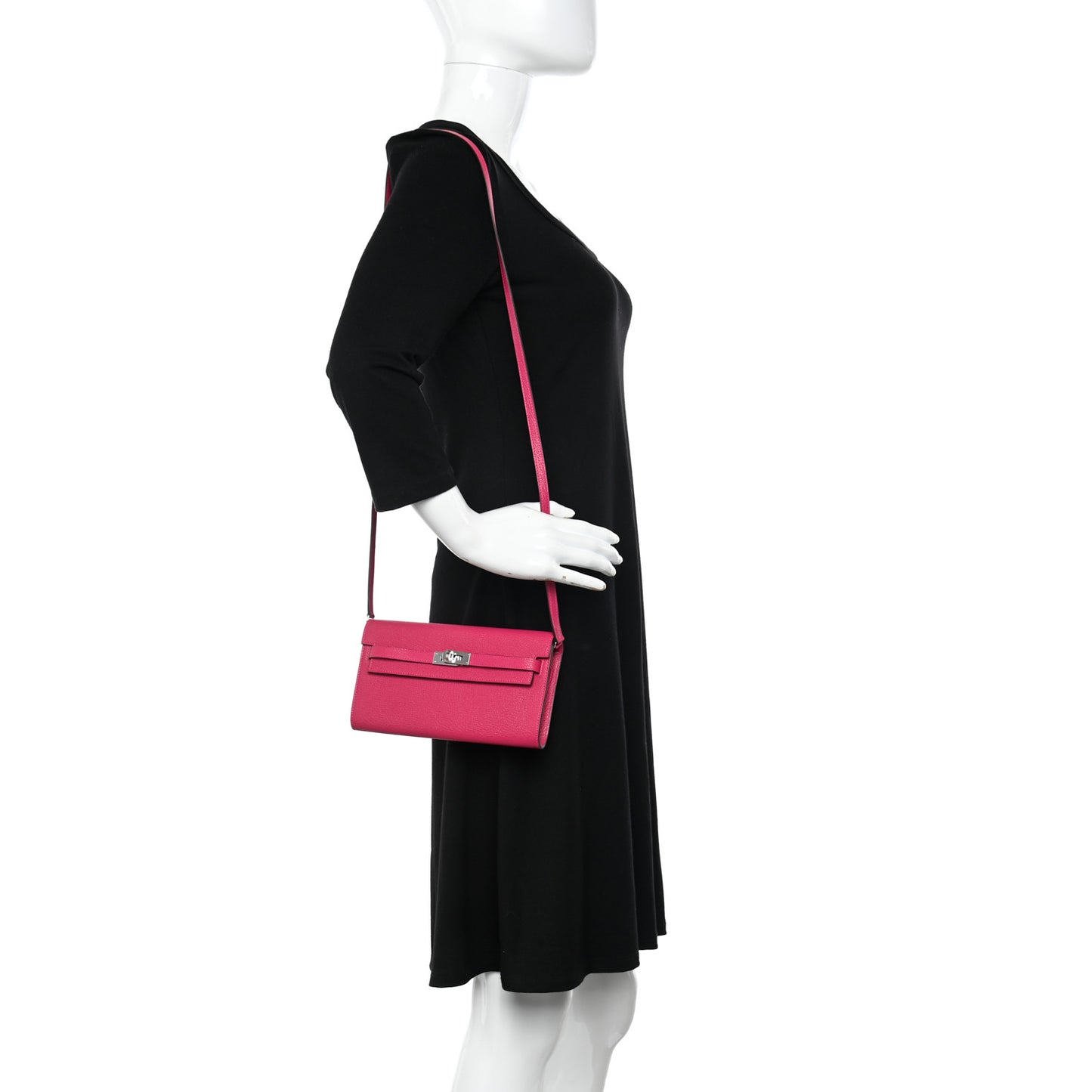 Chevre Mysore Kelly Wallet To Go Rose Mexico