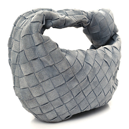 Bottega Veneta Suede Intrecciato Mini Jodie Thunder 3 of 11