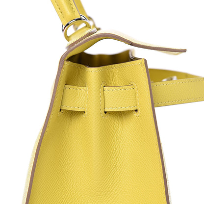 Hermes Epsom Kelly Sellier 28 Lime 14 of 37
