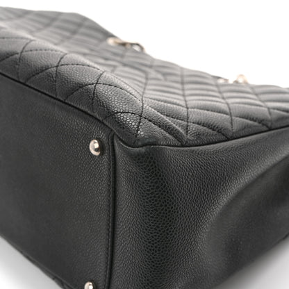 Chanel Caviar Quilted XL Grand Shopping Tote GST Black 11 of 16
