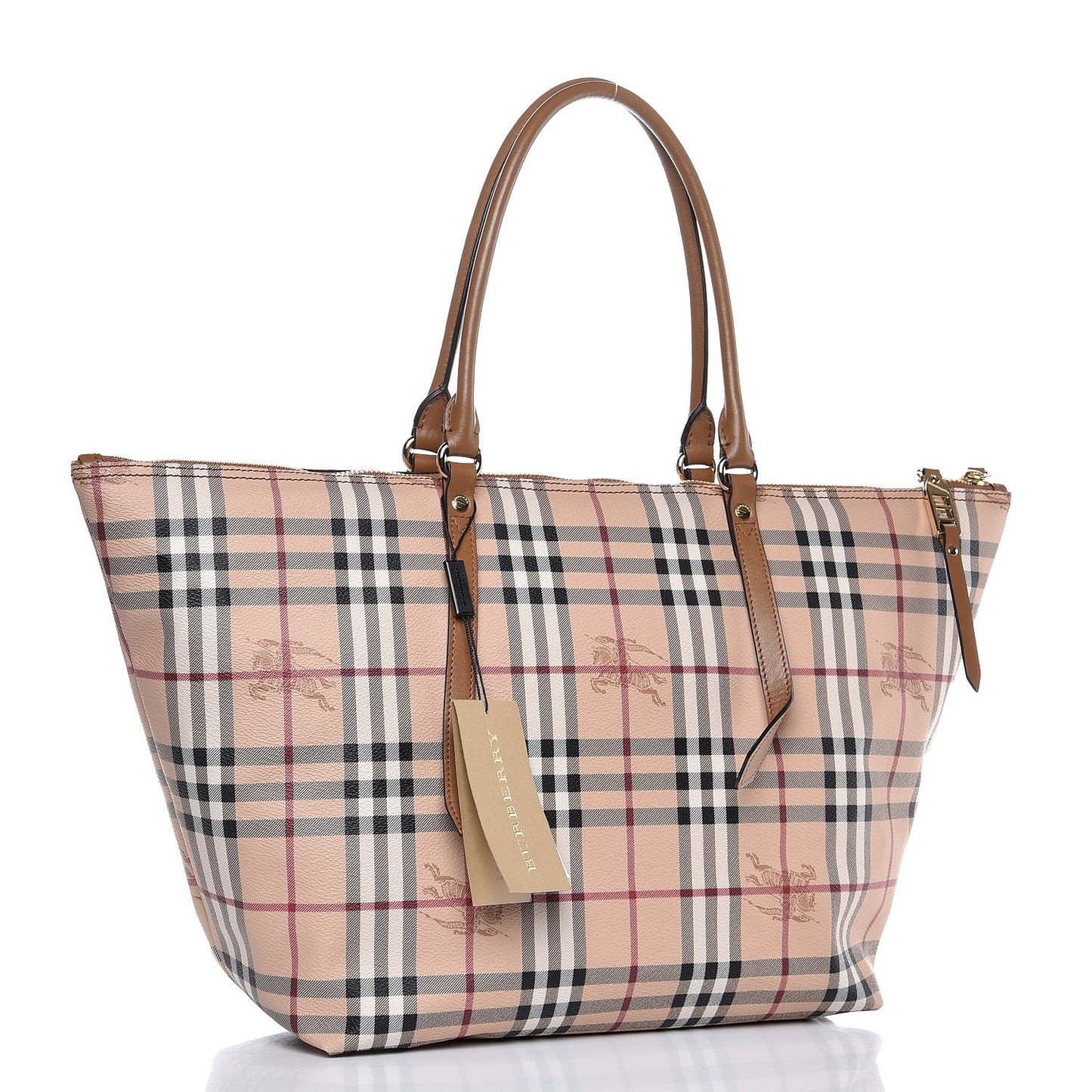 Haymarket Check Medium Salisbury Tote Mid Camel
