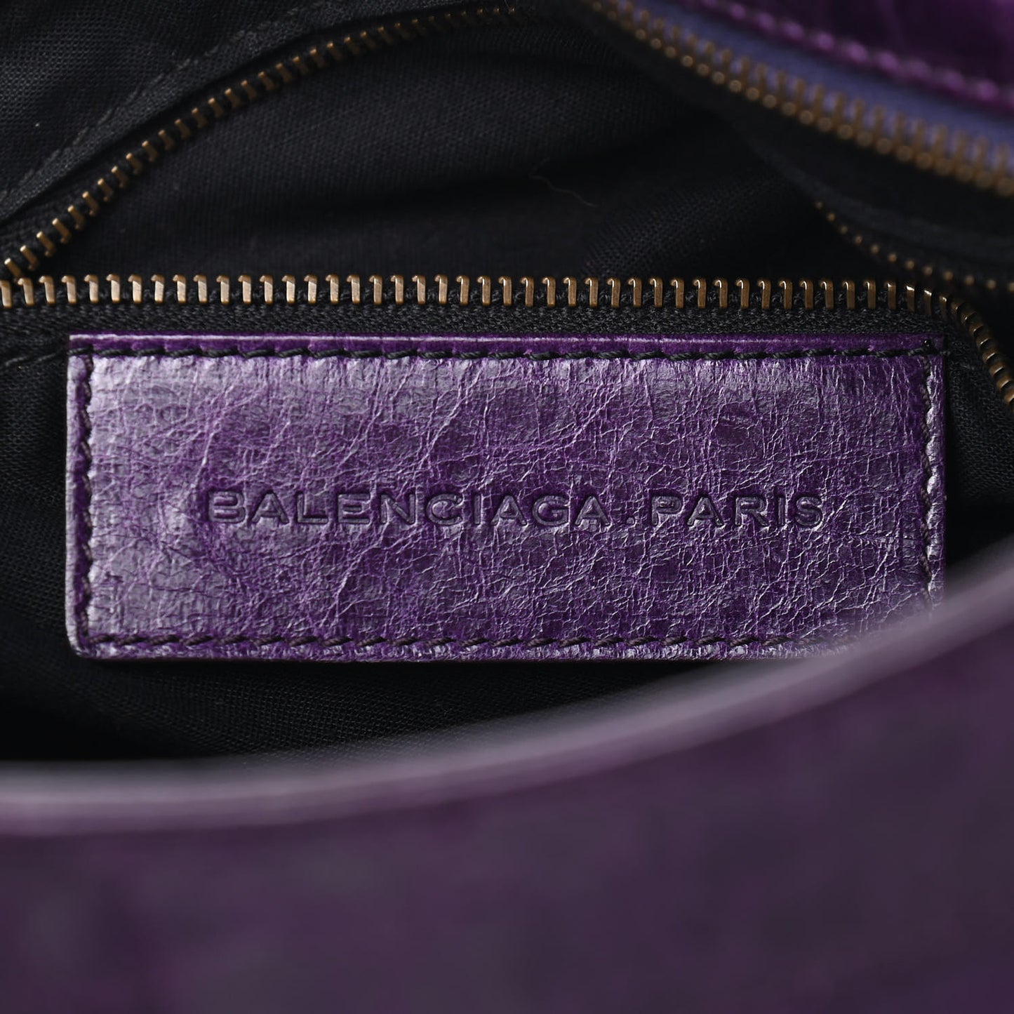 Agneau Classic Hardware Step Violet