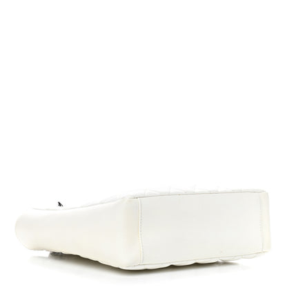 Chanel Caviar Quilted Petit Shopping Tote PST White 4 of 9
