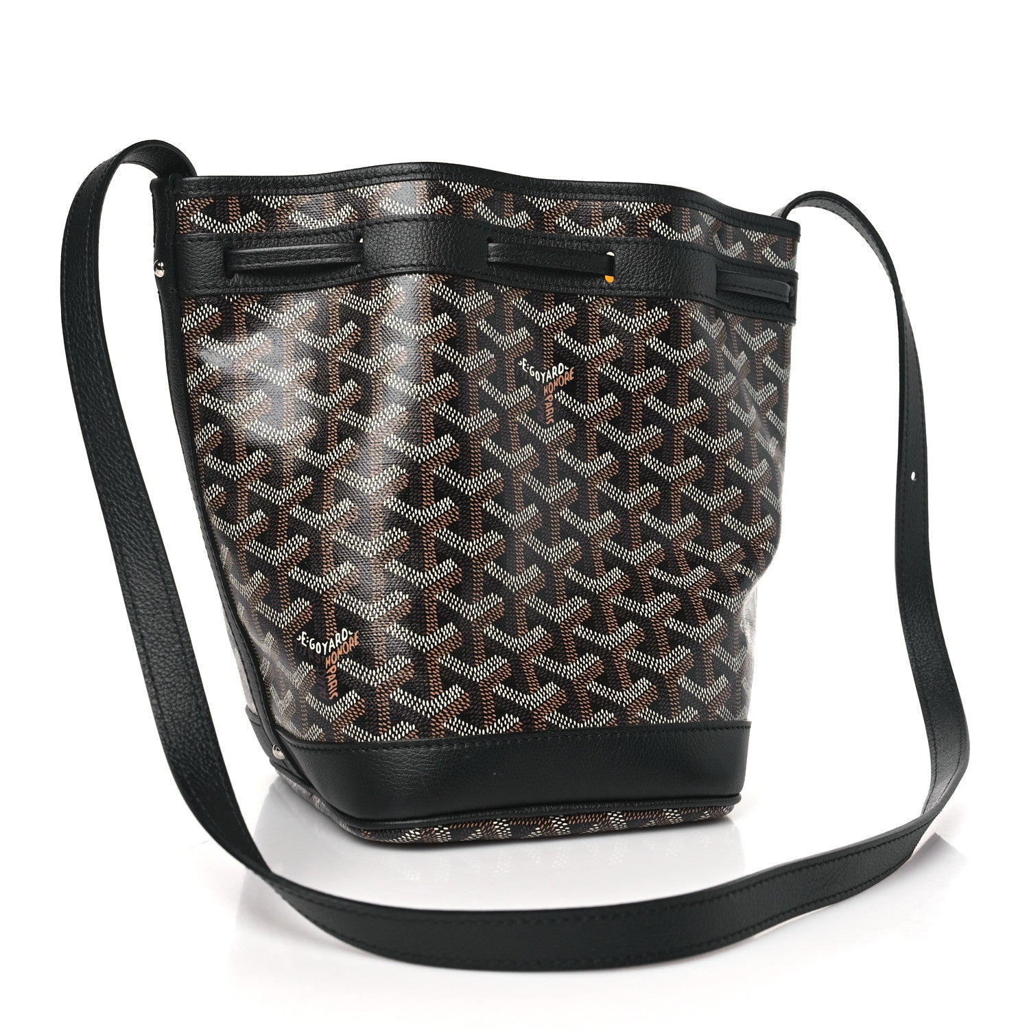 Goyard Goyardine Petit Flot Bucket Bag PM Black 3 of 7