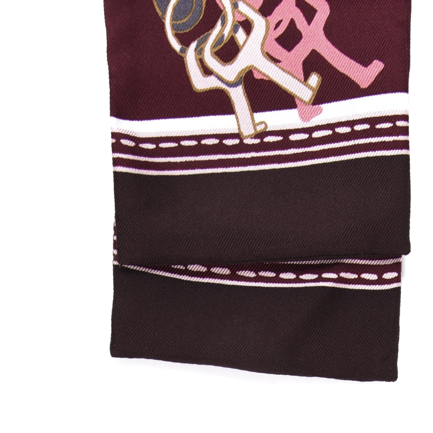 Louis Vuitton Silk Handle Me Bandeau Bordeaux 3 of 4