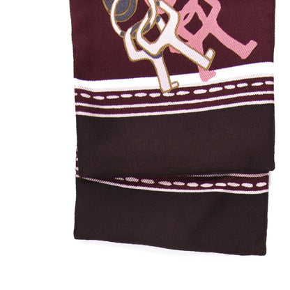 Louis Vuitton Silk Handle Me Bandeau Bordeaux 3 of 4