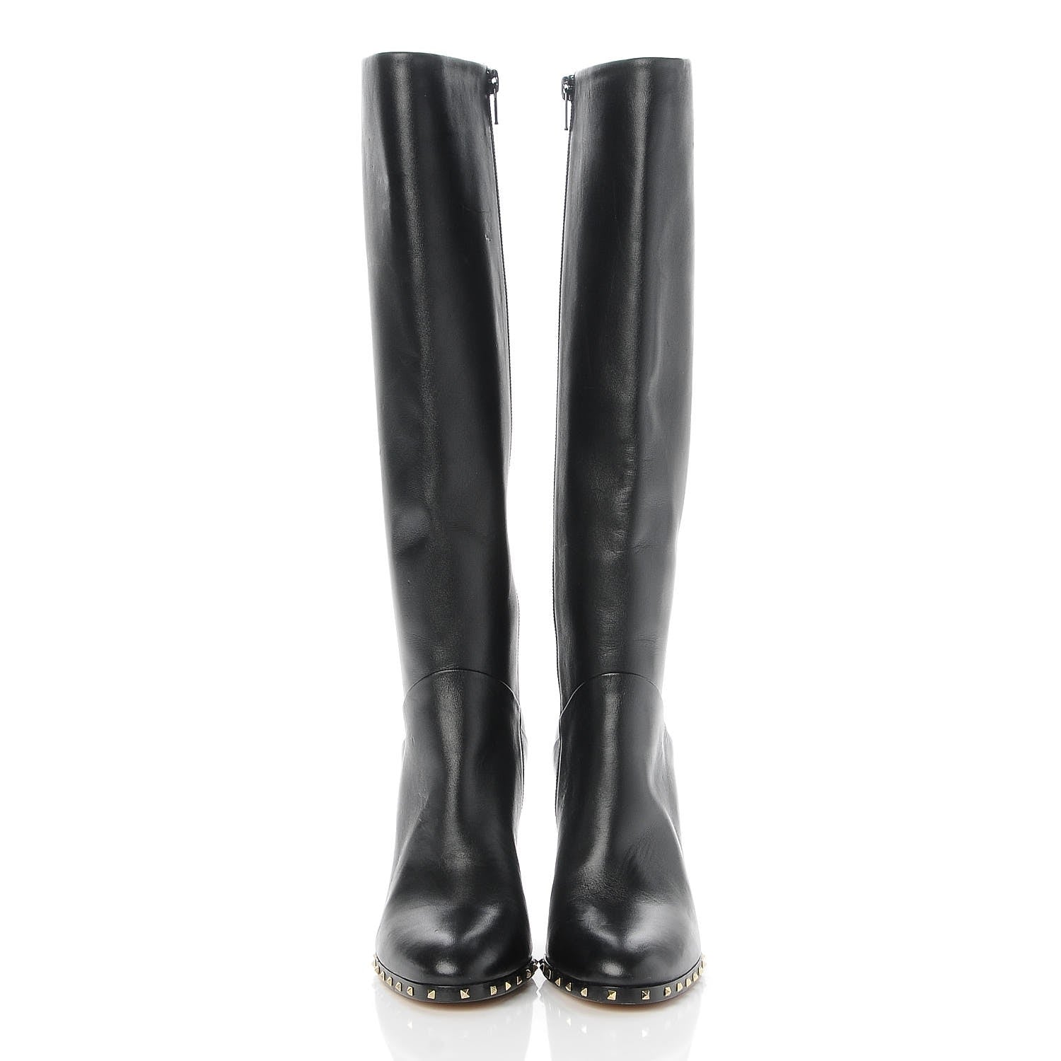Valentino Garavani Nappa Soul Rockstud Boots 37 Black 2 of 12