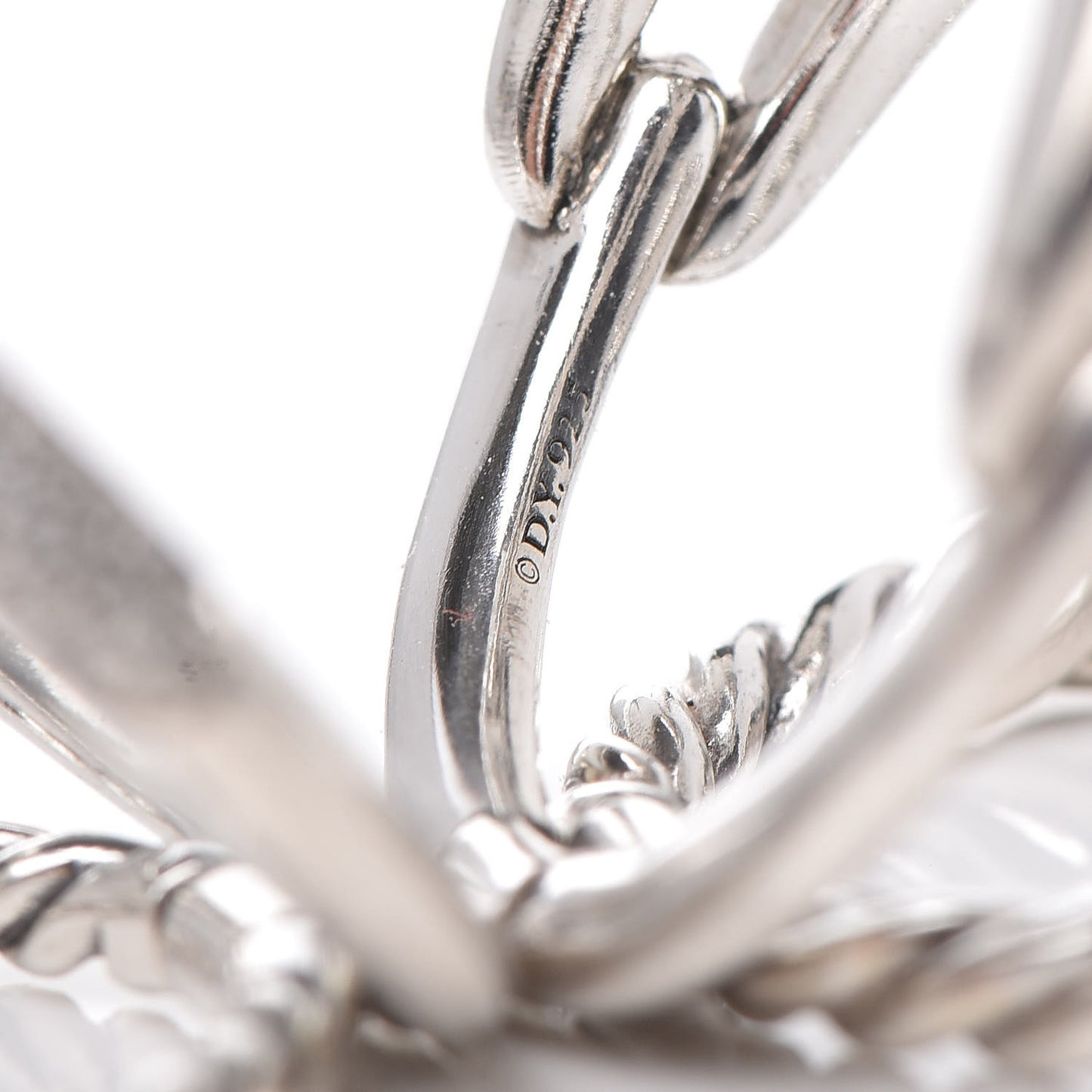 Sterling Silver Diamond Wellesley Four-Row Ring 50 5.5