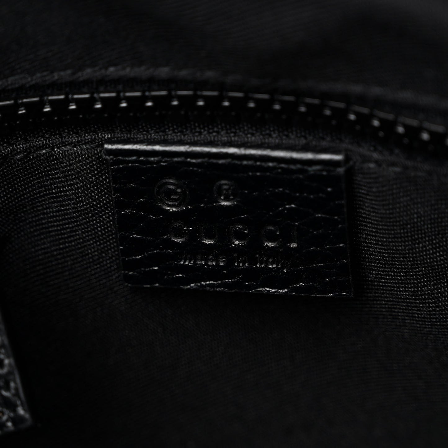 Nylon Monogram Medium Flat Messenger Bag Black