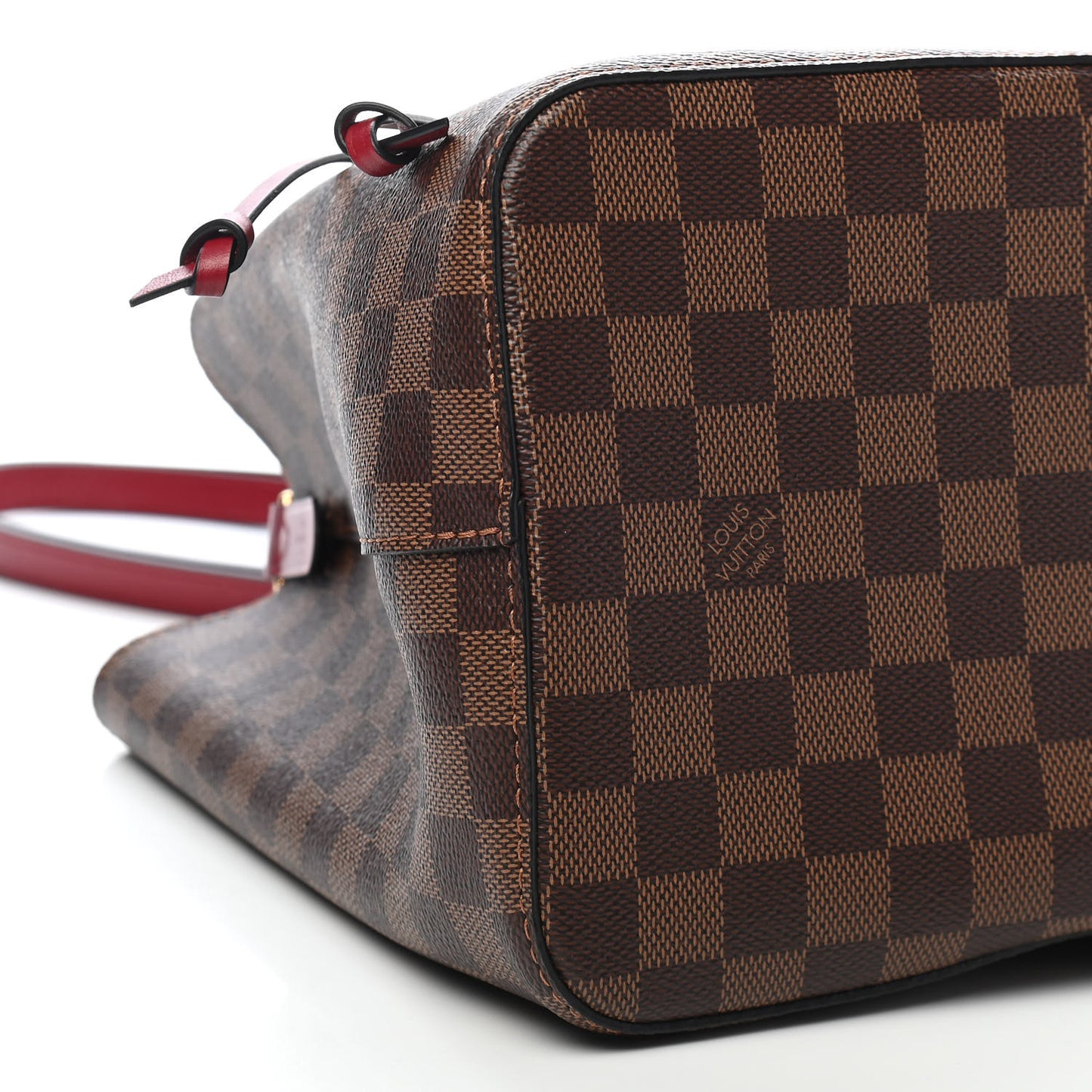 Damier Ebene Neonoe MM Cherry Berry