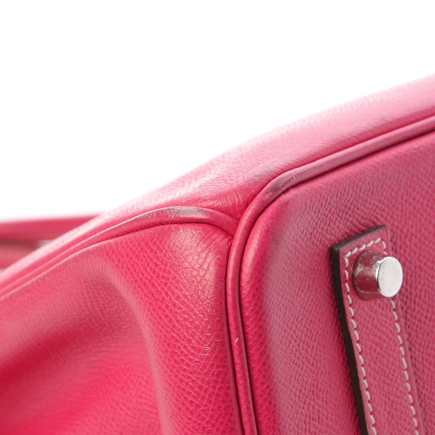 Hermes Epsom Birkin 35 Rose Tyrien 35 of 36