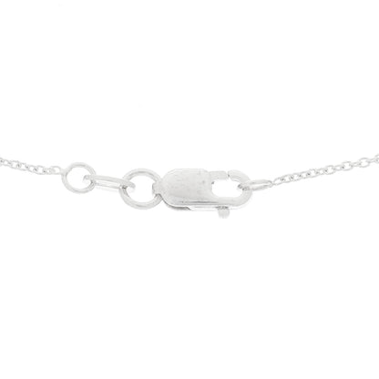 Roberto Coin 18K White Gold Diamond Initial P Pendant Necklace 4 of 6